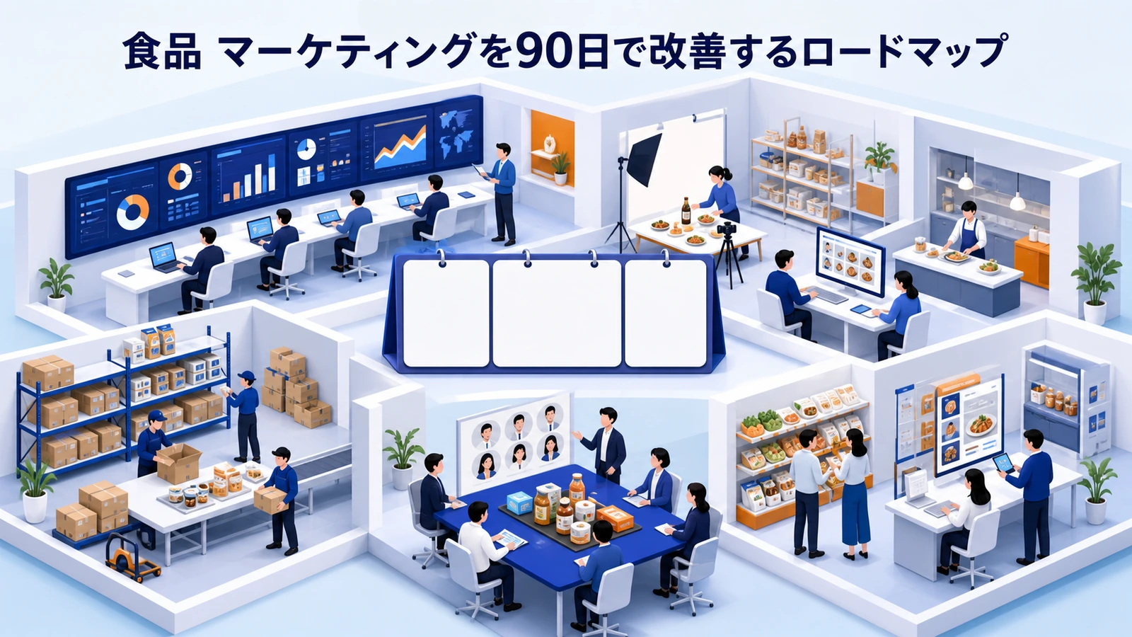 食品 マーケティングを90日で改善するロードマップ
