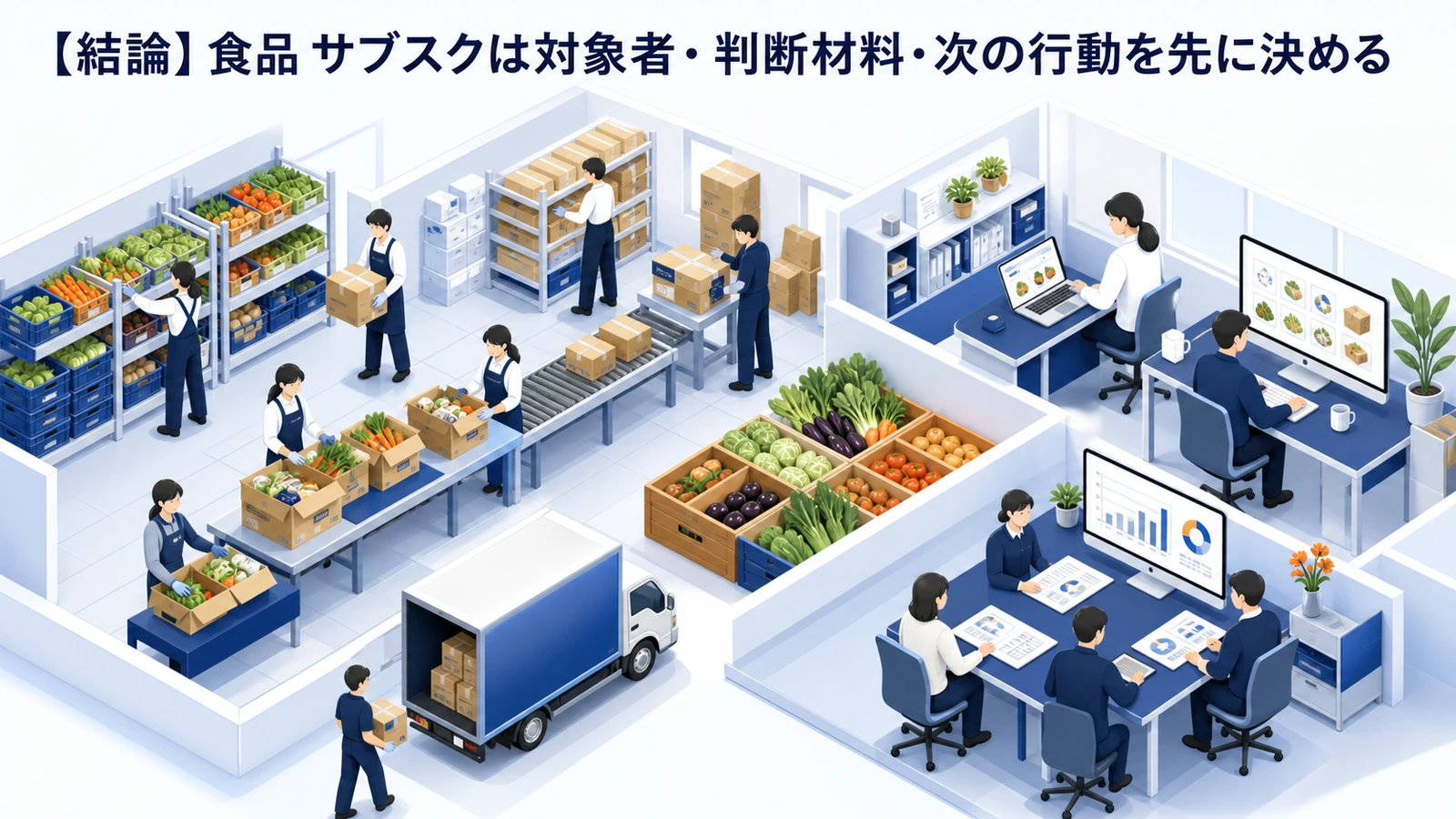 【結論】食品 サブスクは対象者・判断材料・次の行動を先に決める