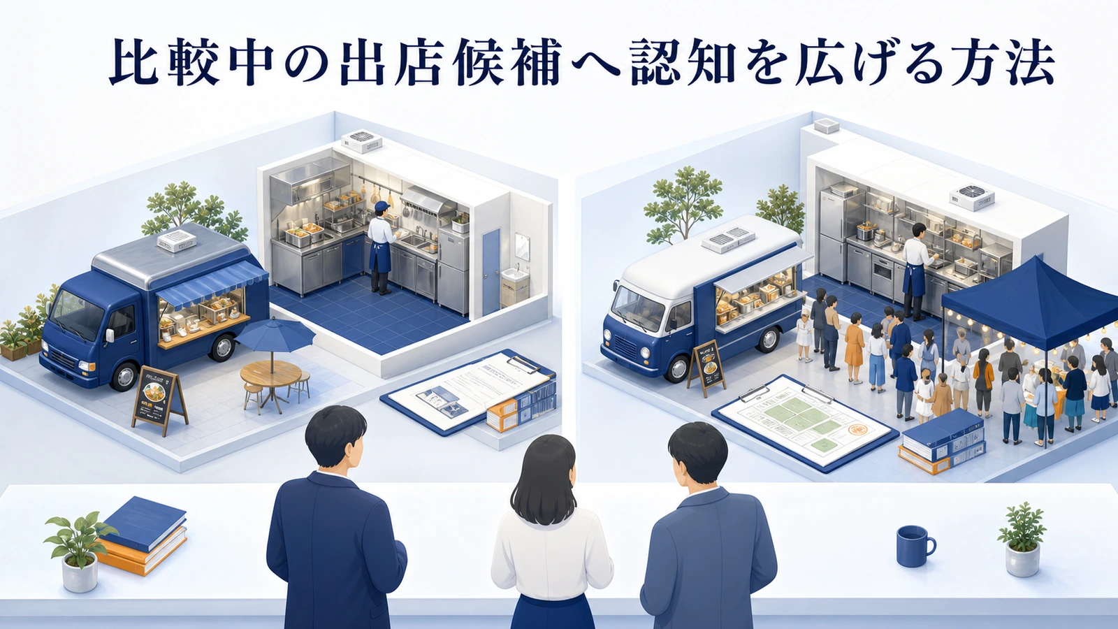 比較中の出店候補へ認知を広げる方法