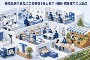 機能性表示食品の広告表現｜届出表示・根拠・媒体運用の注意点