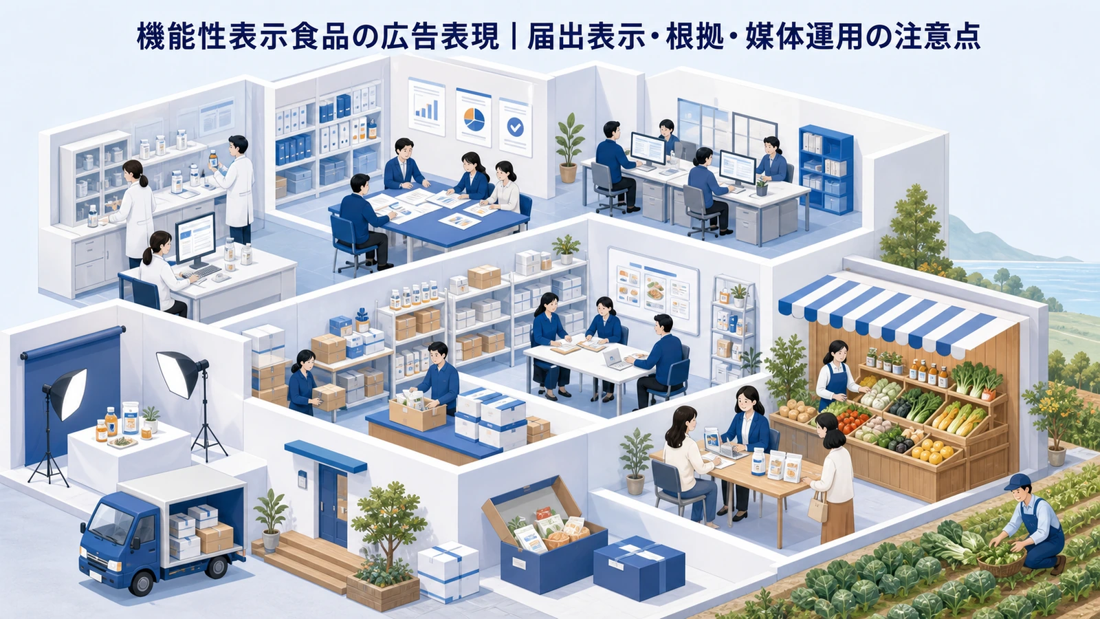 機能性表示食品の広告表現｜届出表示・根拠・媒体運用の注意点