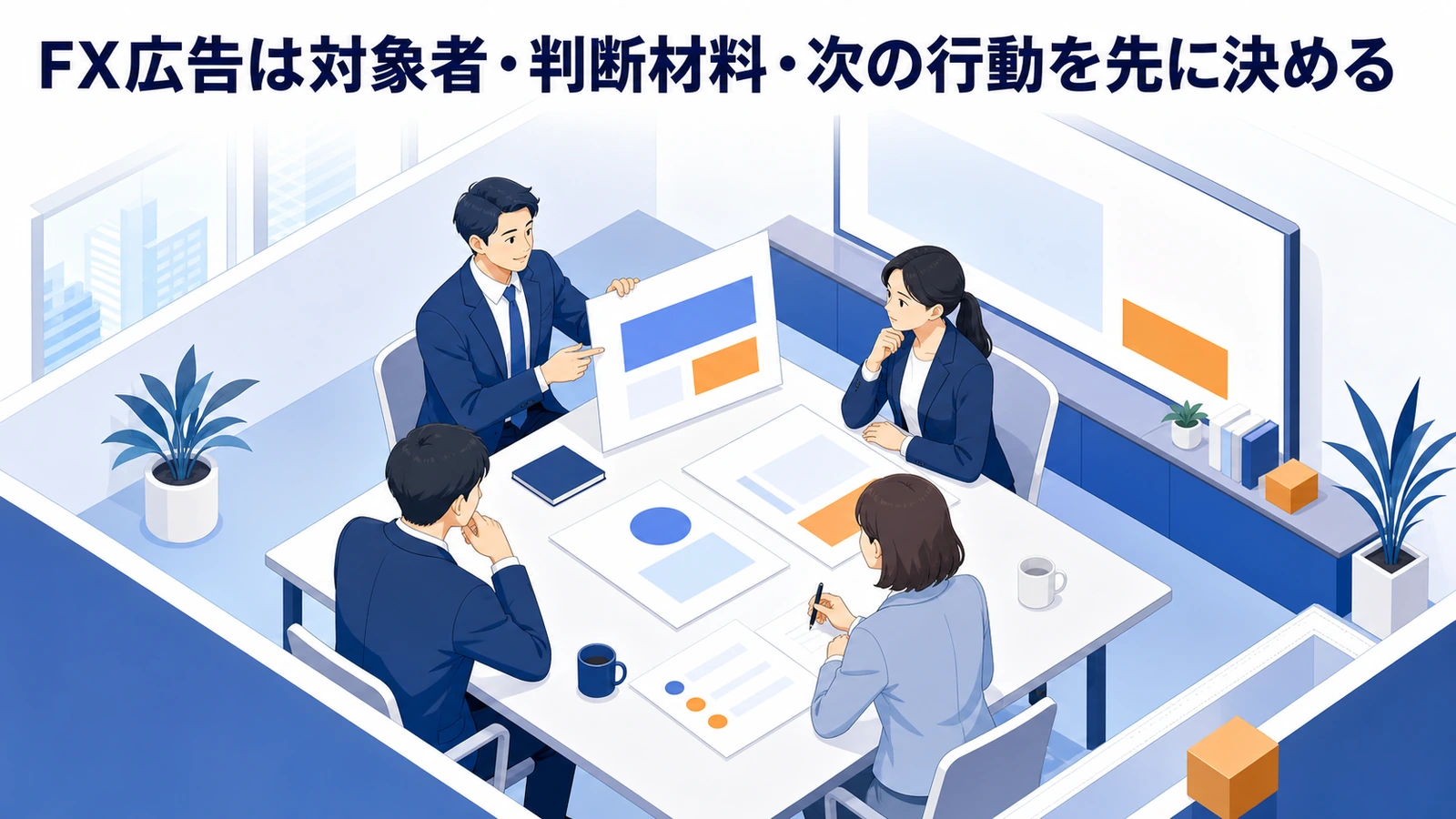 FX広告は対象者・判断材料・次の行動を先に決める