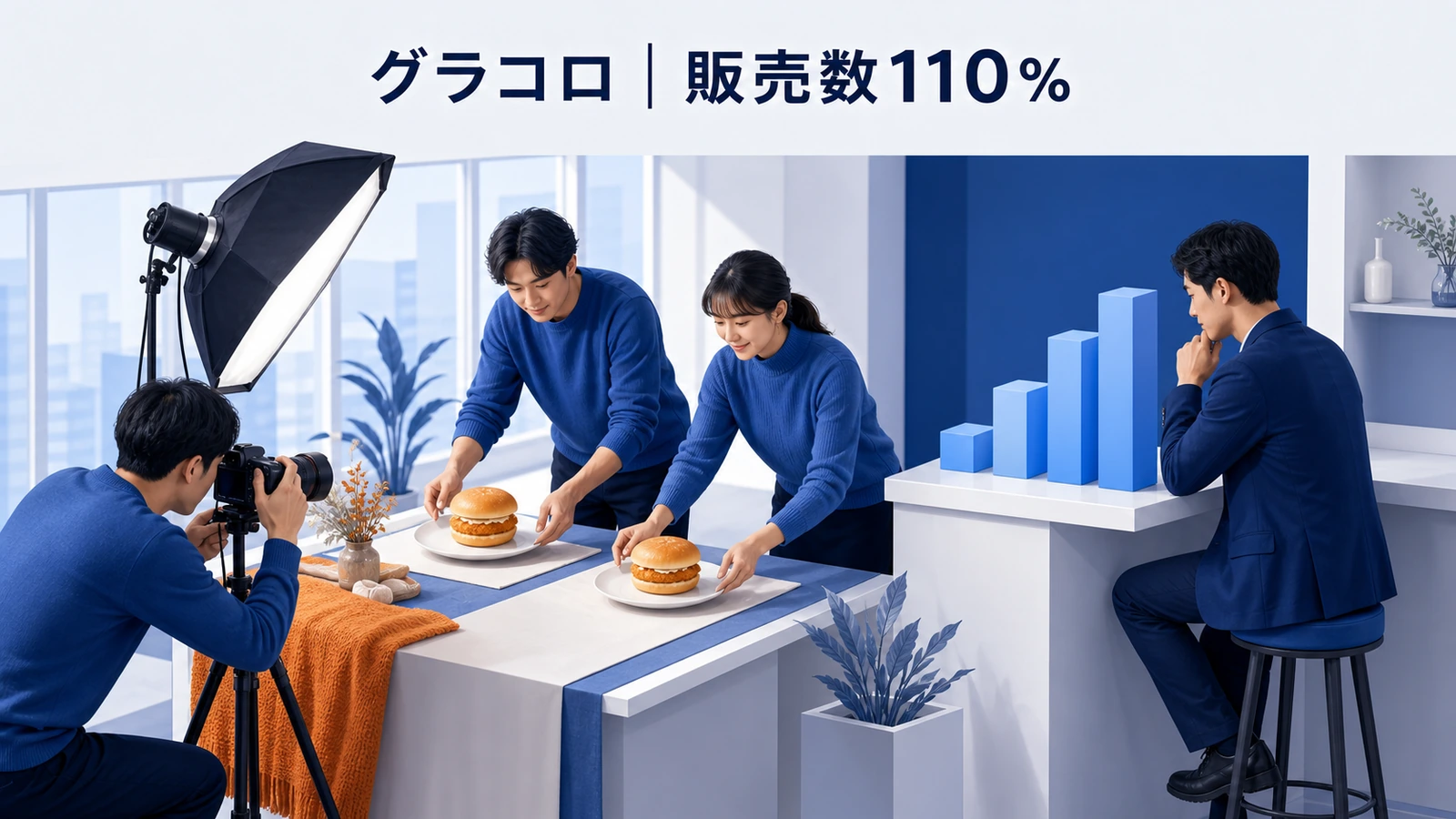 グラコロが季節商品の短尺動画で広告認知と販売数を伸ばした事例イメージ