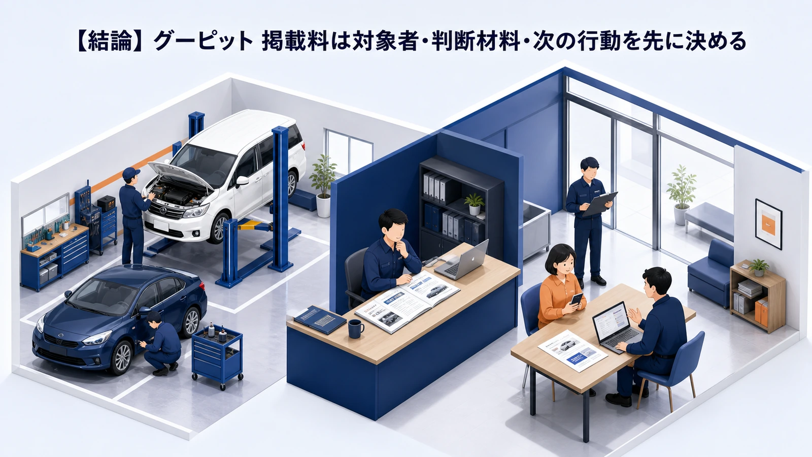 【結論】グーピット 掲載料は対象者・判断材料・次の行動を先に決める