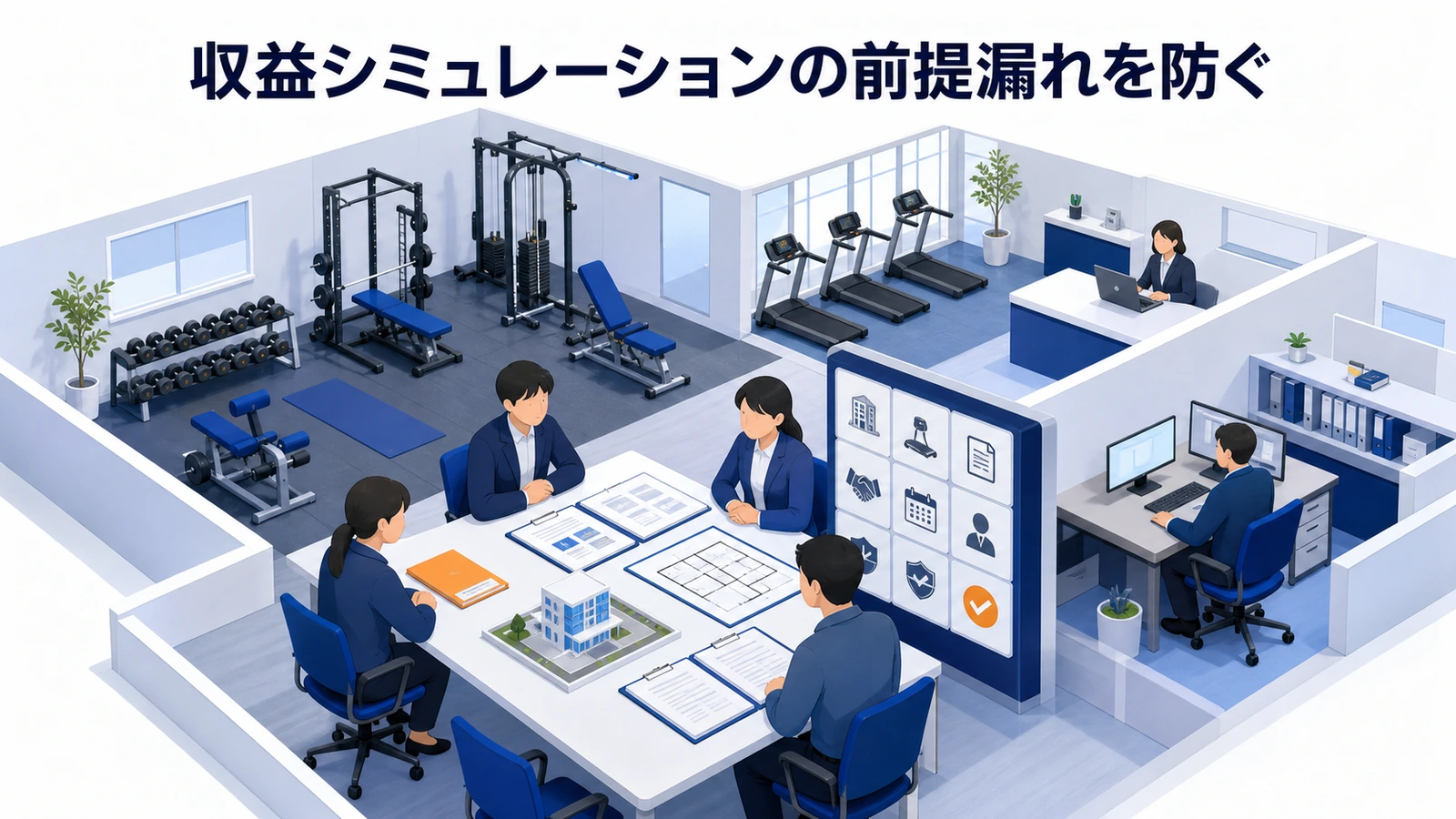 収益シミュレーションの前提漏れを防ぐ