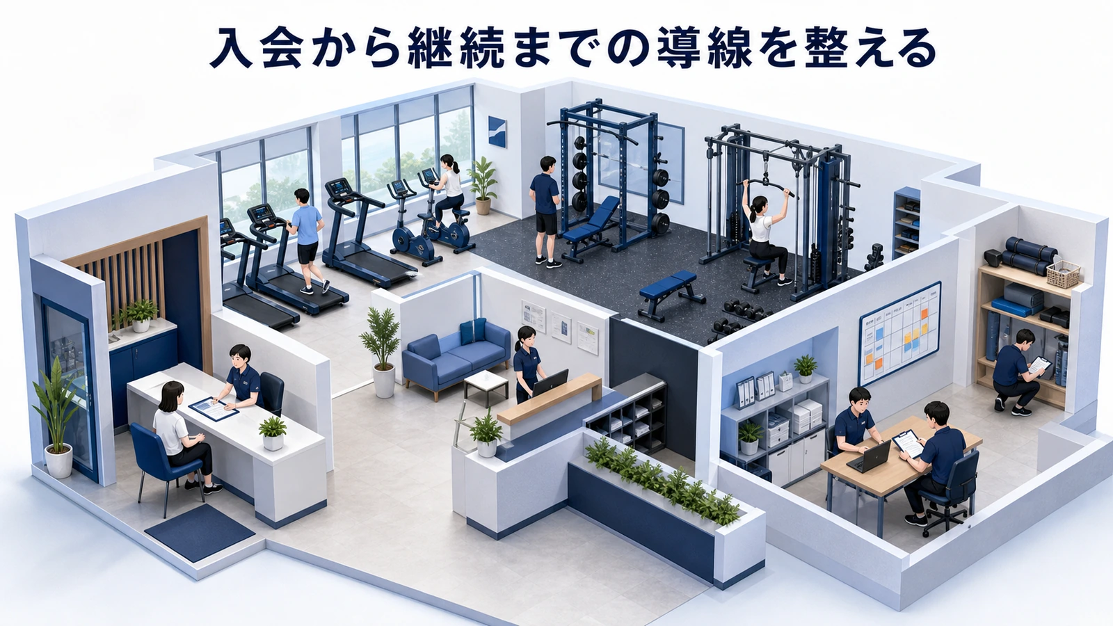 入会から継続までの導線を整える