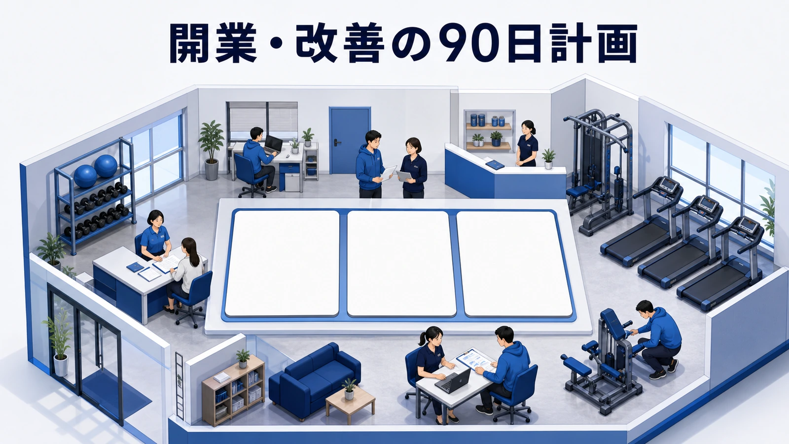 開業・改善の90日計画