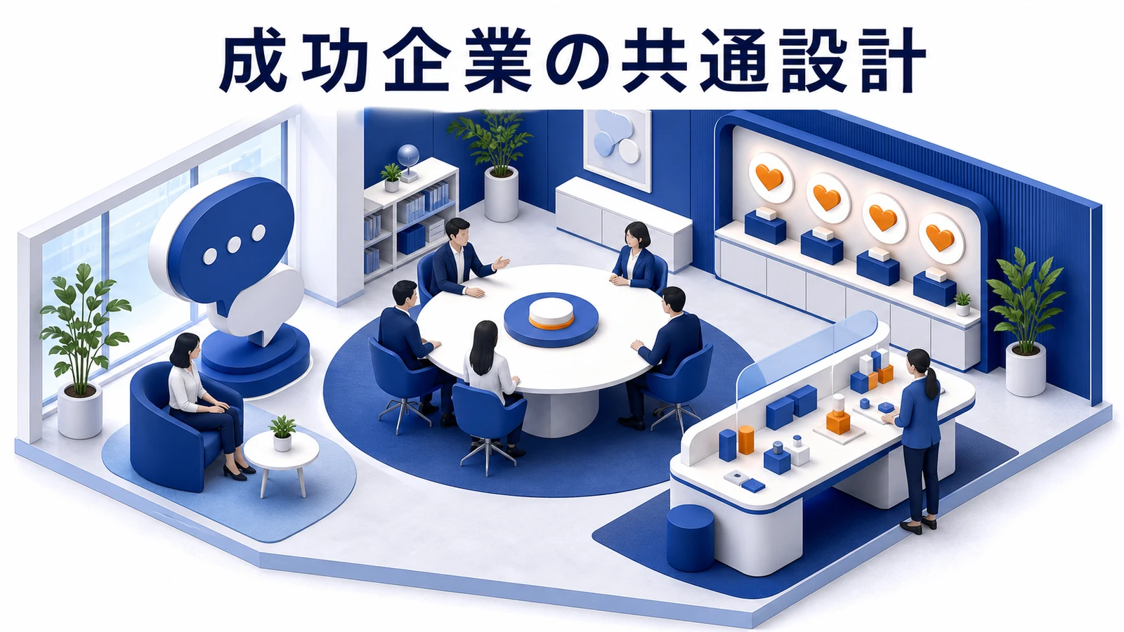 ファンマーケティング成功企業に共通する設計の図解