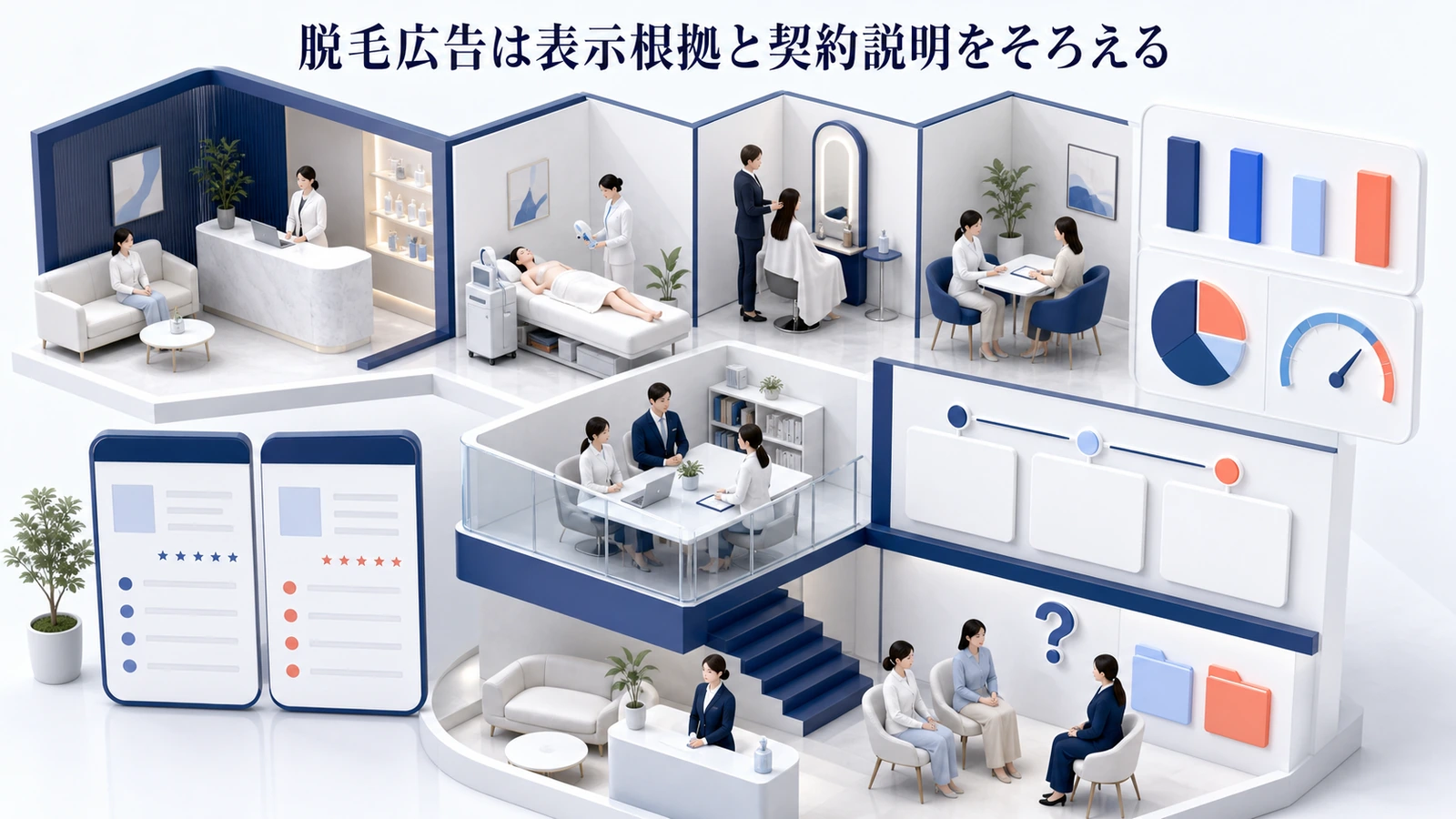 脱毛広告は表示根拠と契約説明をそろえる