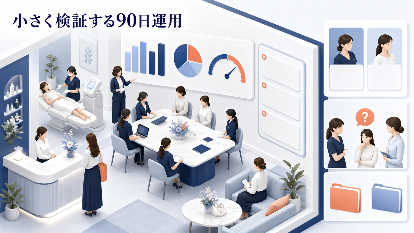 小さく検証する90日運用