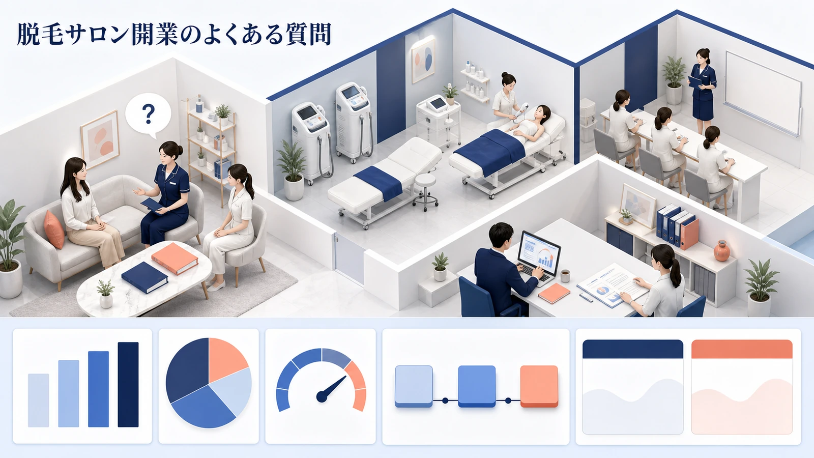 脱毛サロン開業のよくある質問