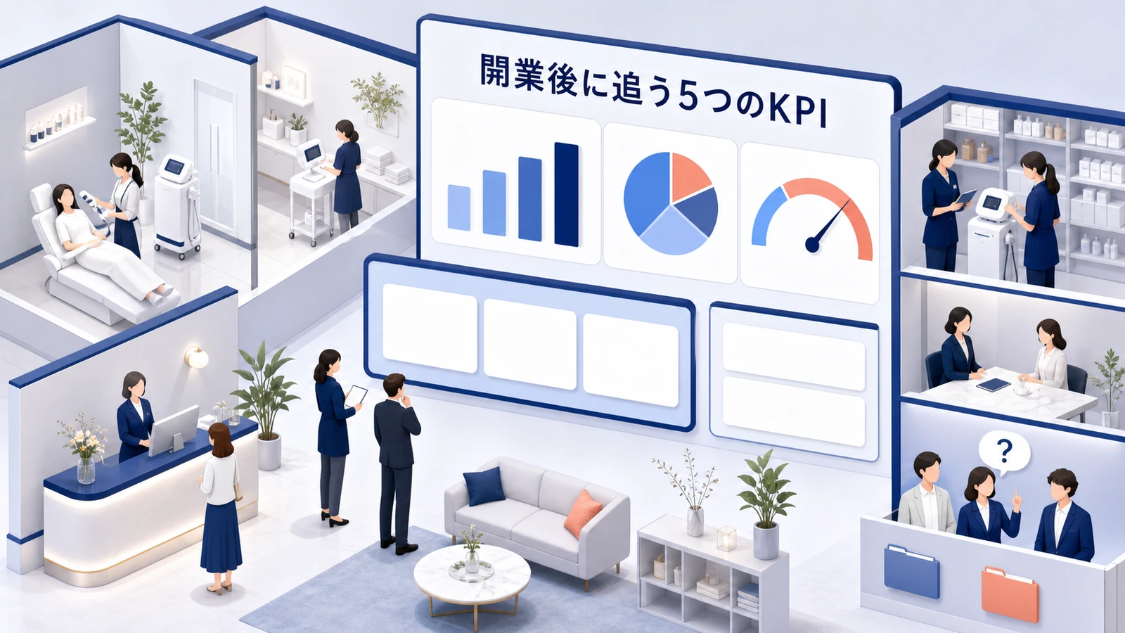 開業後に追う5つのKPI