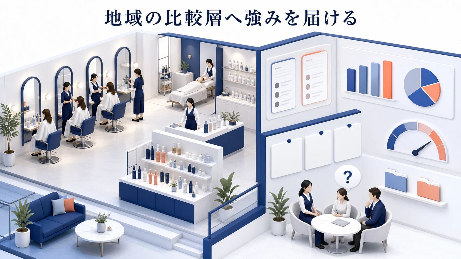 地域の比較層へ強みを届ける