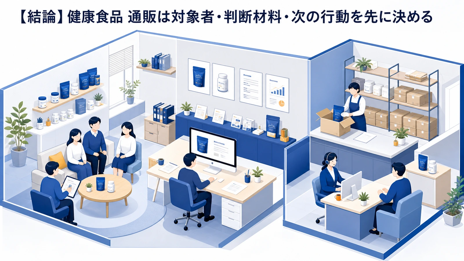 【結論】健康食品 通販は対象者・判断材料・次の行動を先に決める