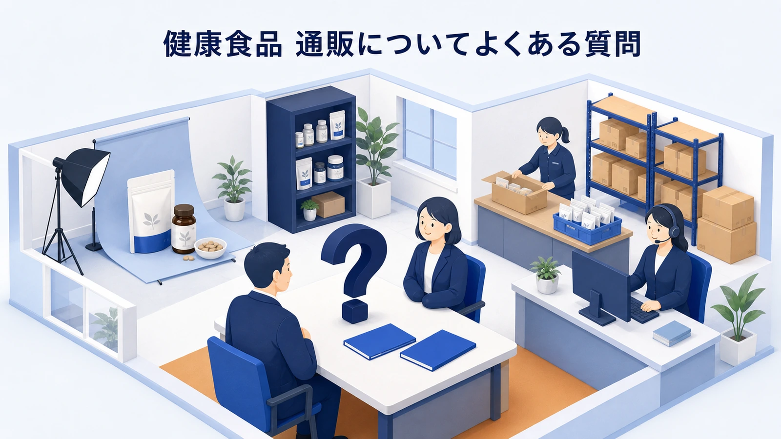 健康食品 通販についてよくある質問