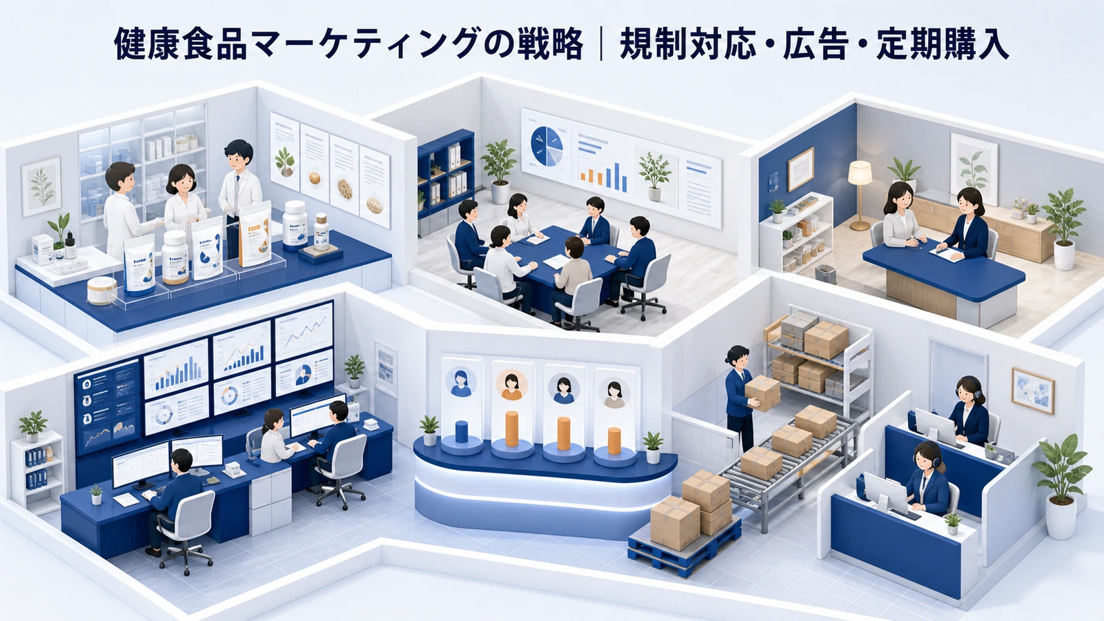 健康食品マーケティングの戦略｜規制対応・広告・定期購入