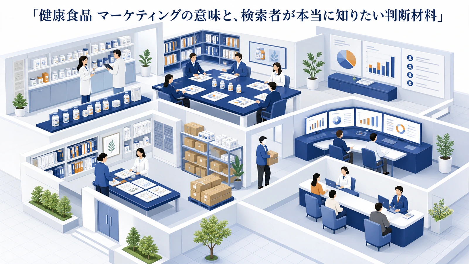 健康食品 マーケティングの意味と、検索者が本当に知りたい判断材料