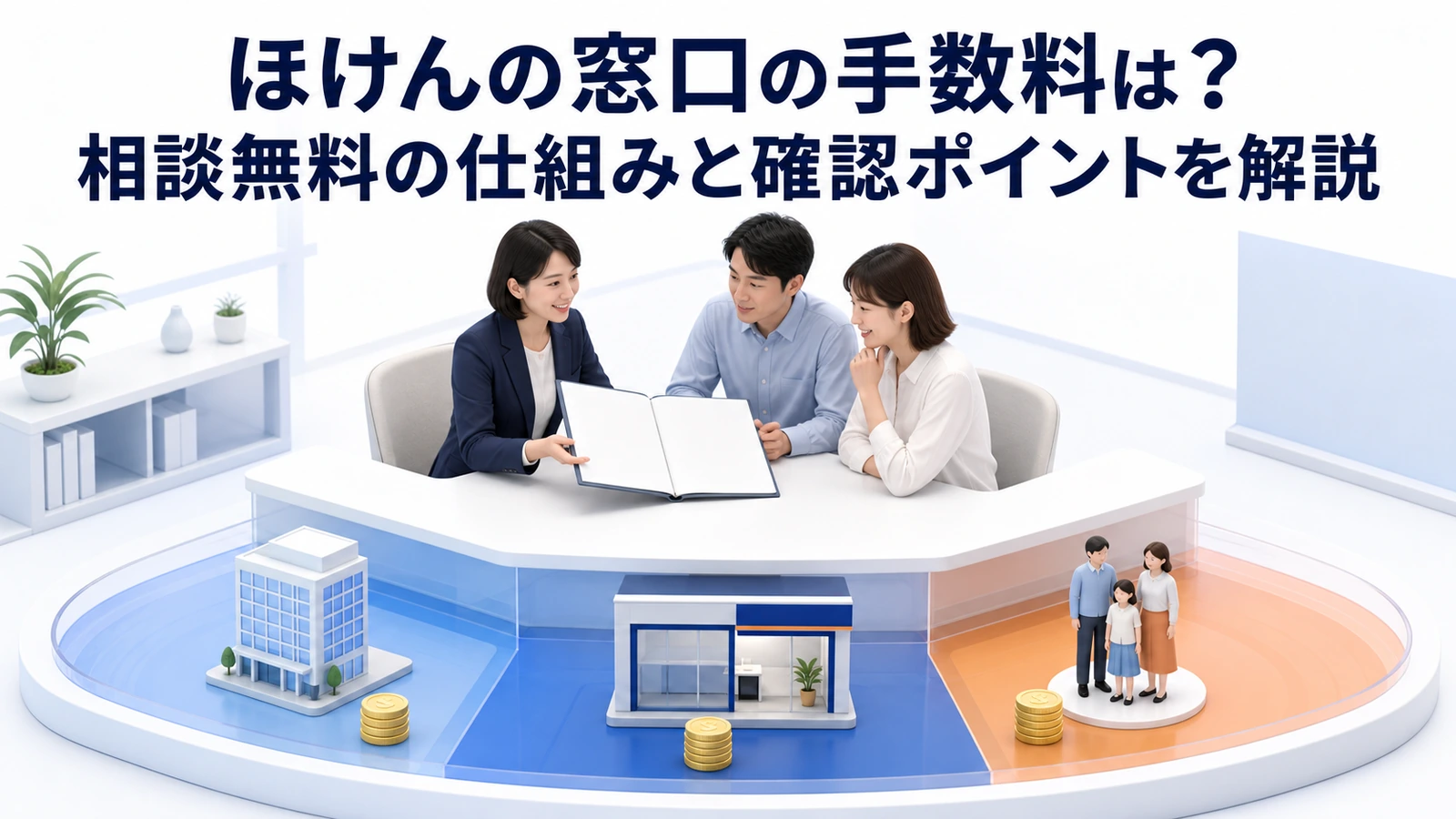 ほけんの窓口の手数料は？相談無料の仕組みと確認ポイントを解説