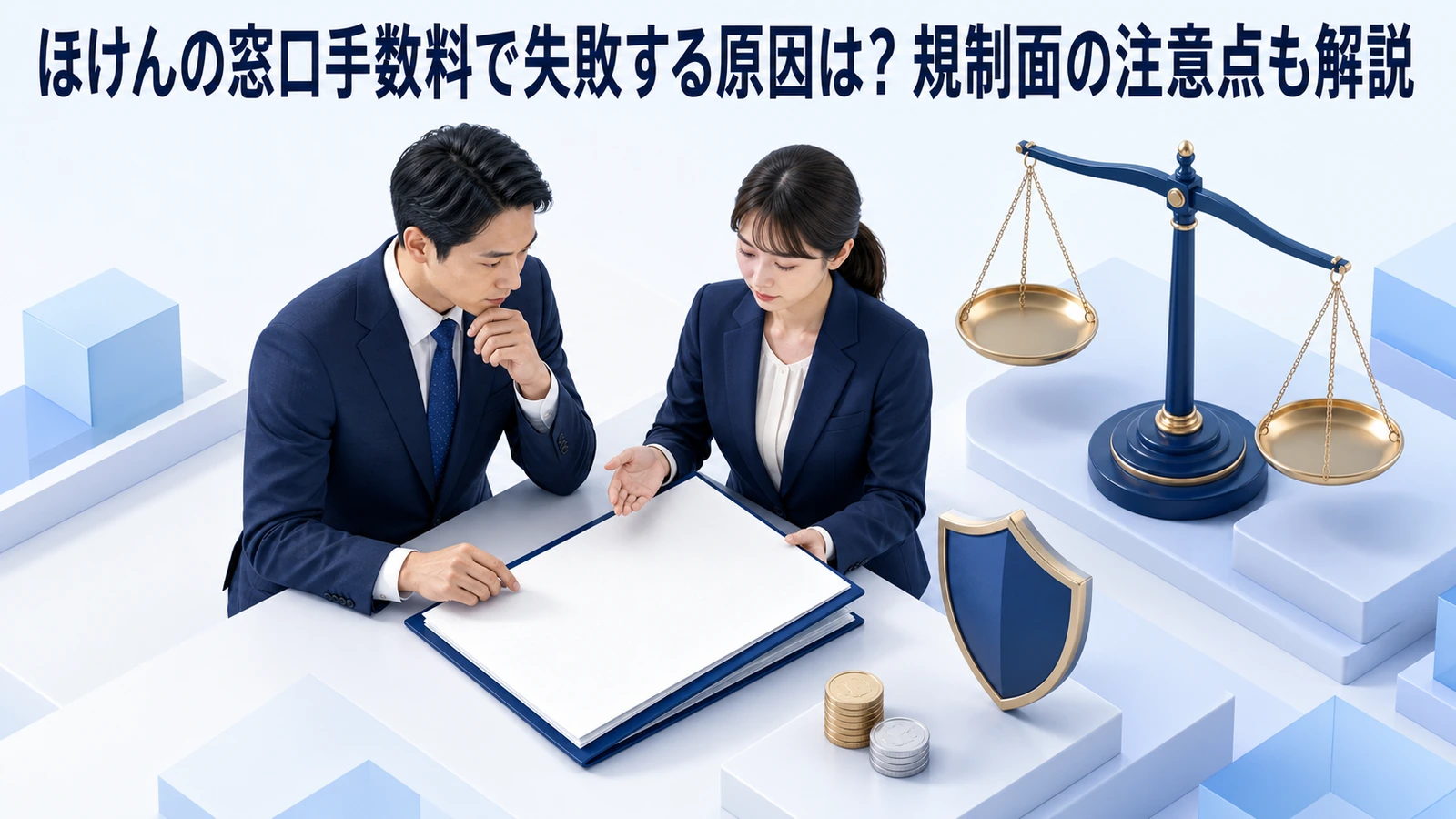 ほけんの窓口手数料で失敗する原因は？規制面の注意点も解説