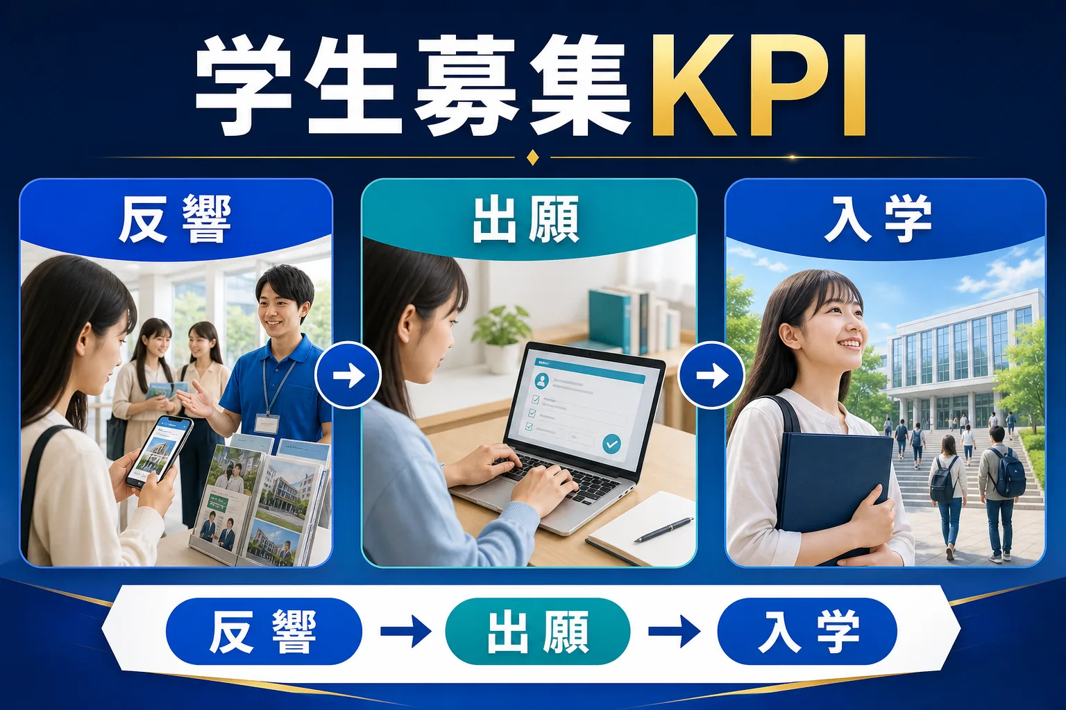 入学まで追えるKPIと費用対効果を定義するを実務で判断するためのImage 2.0図解