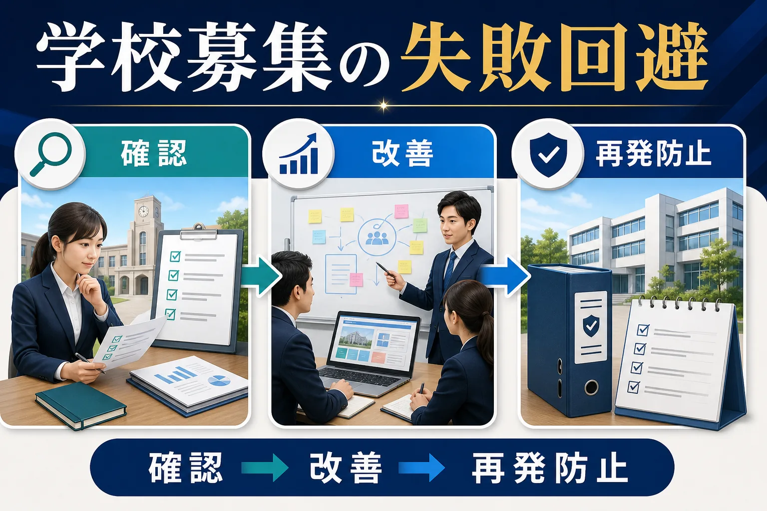 学校 広報で起こりやすい失敗を避けるを実務で判断するためのImage 2.0図解