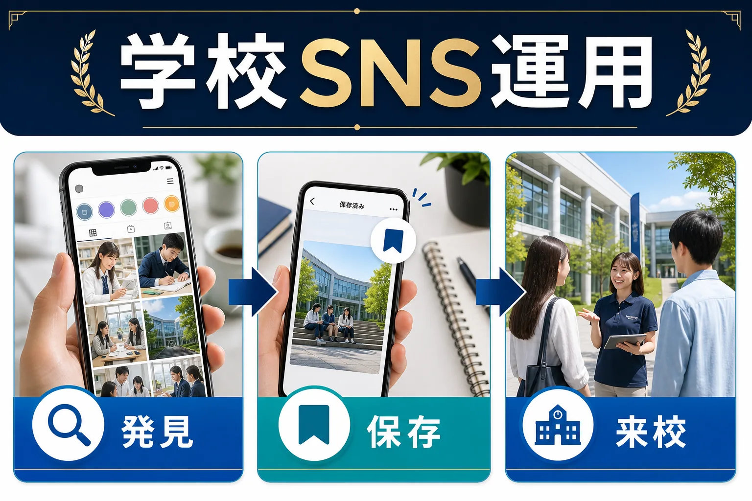 公式サイト・進学媒体・SNS・広告の役割を分けるを実務で判断するためのImage 2.0図解