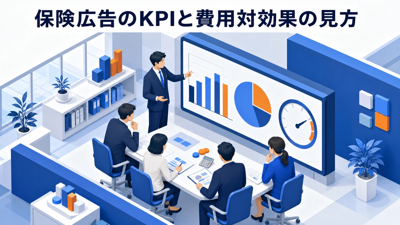 保険広告のKPIと費用対効果の見方