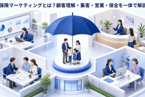 保険マーケティングとは?顧客理解・集客・営業・保全を一体で解説