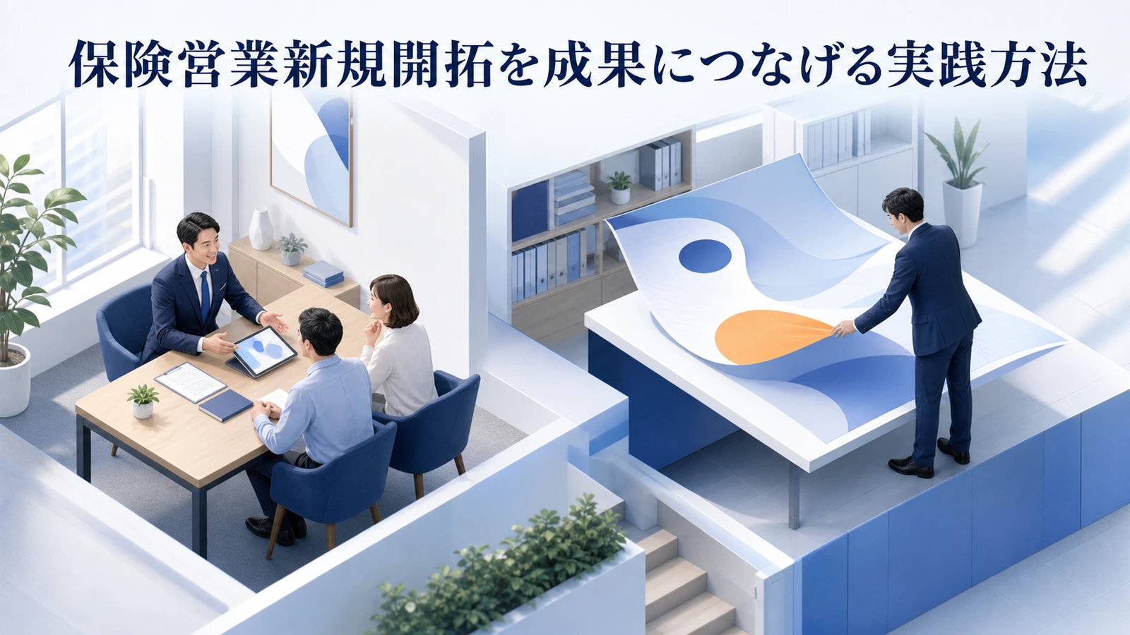 保険営業新規開拓を成果につなげる実践方法