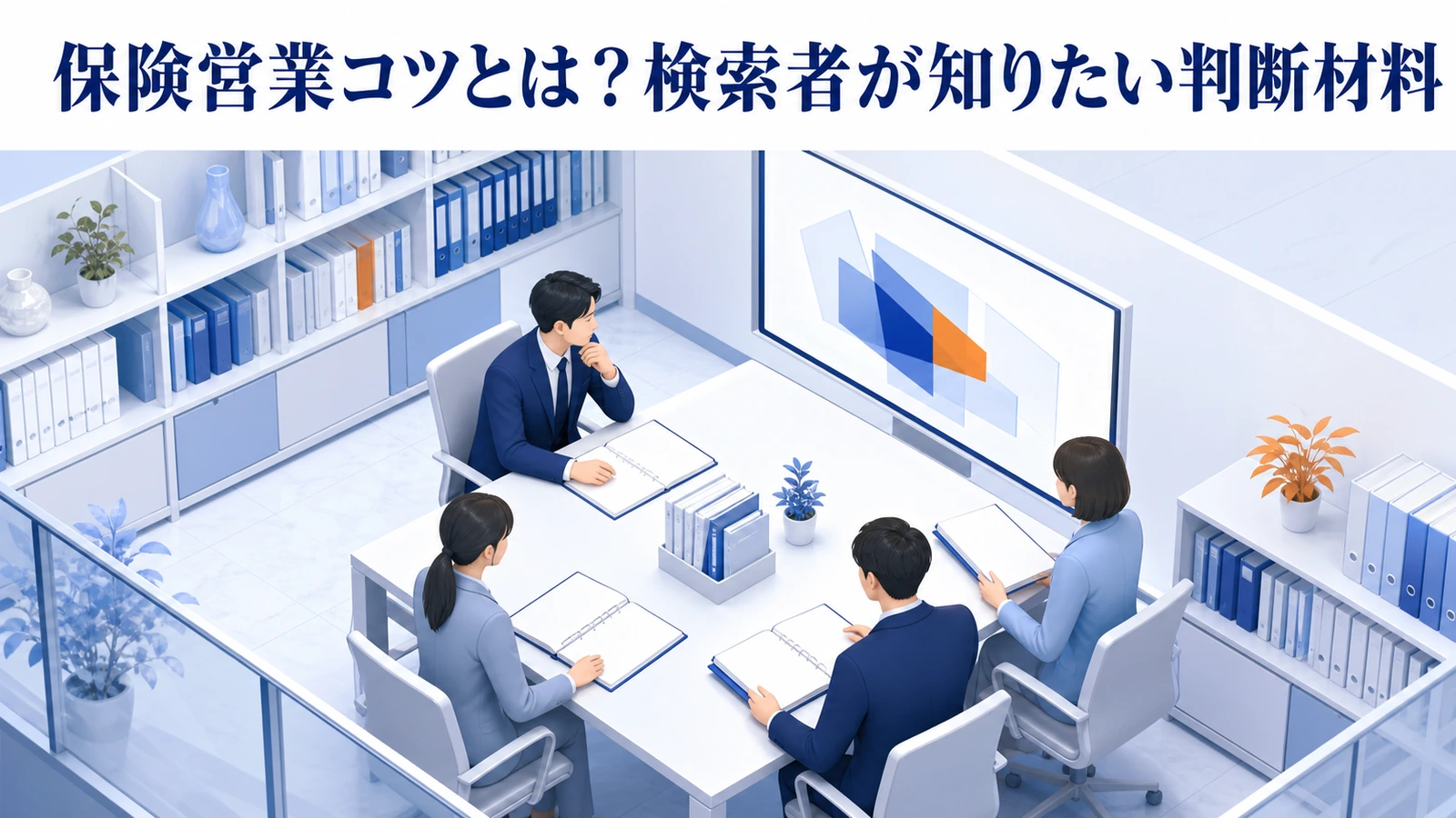 保険営業コツとは？検索者が知りたい判断材料