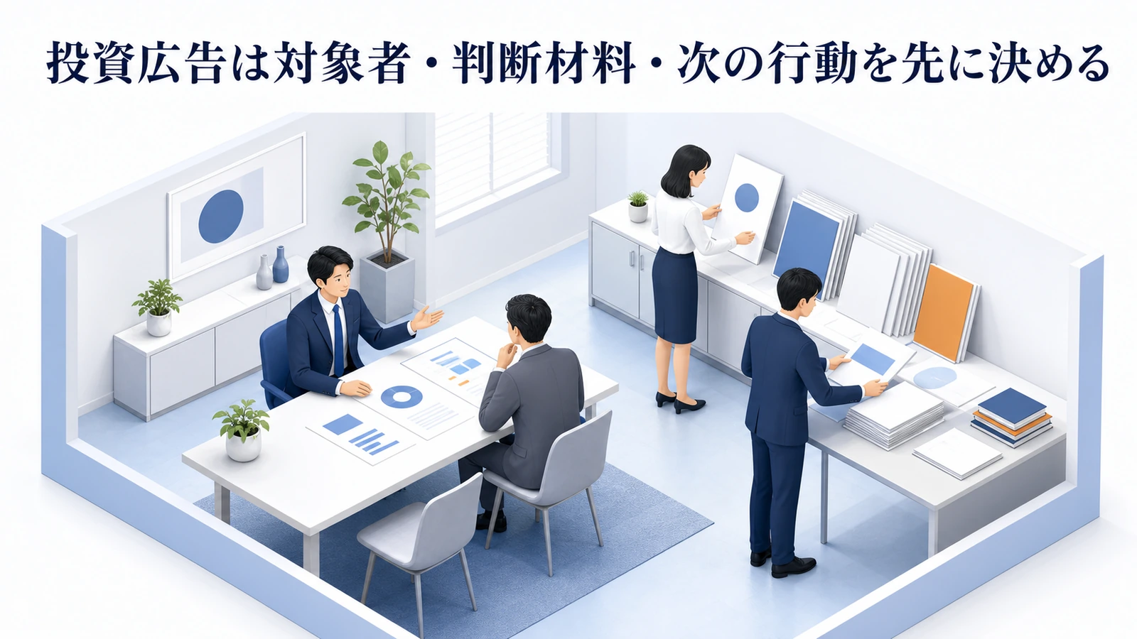 投資広告は対象者・判断材料・次の行動を先に決める