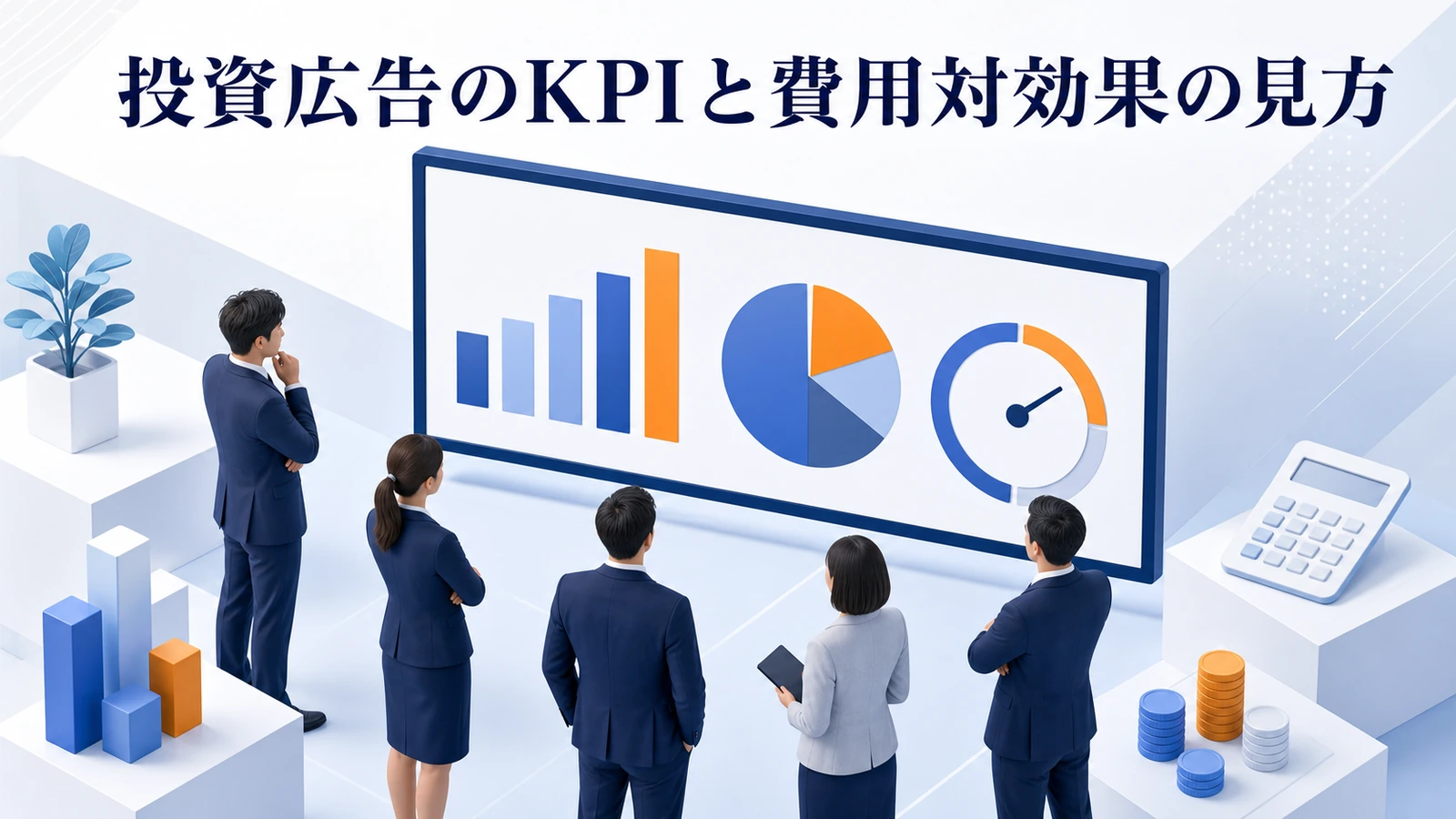投資広告のKPIと費用対効果の見方