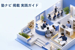 塾ナビに掲載するには?申込の流れと掲載枠の作り方