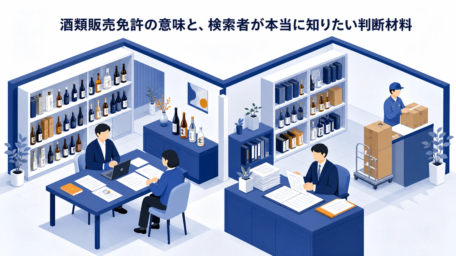酒類販売免許の意味と、検索者が本当に知りたい判断材料