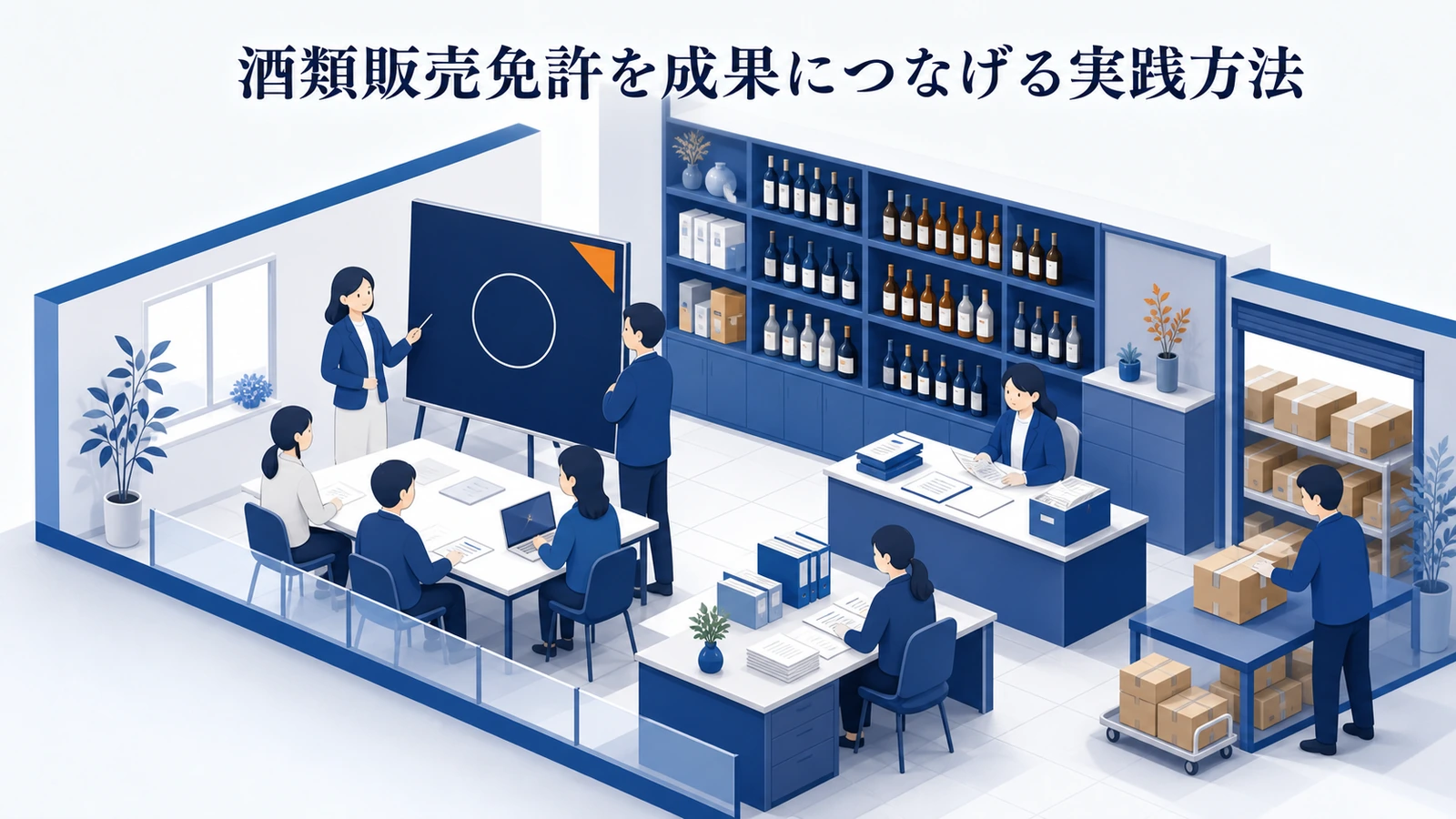 酒類販売免許を成果につなげる実践方法