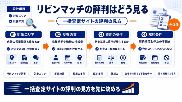 リビンマッチの評判はどう見る？加盟前に確認する判断軸を解説
