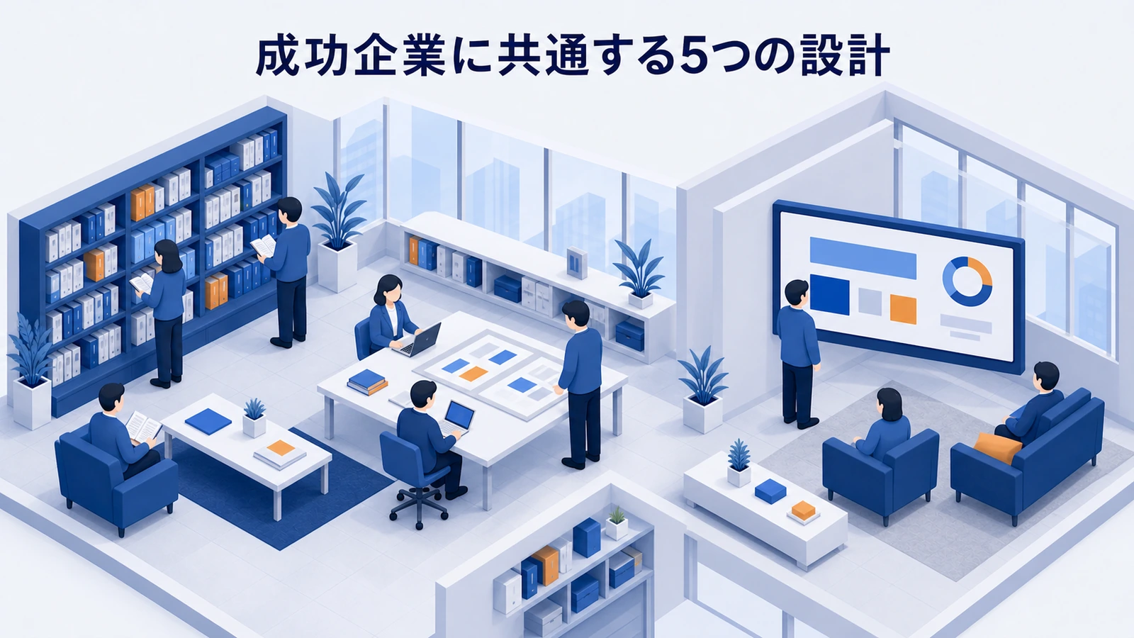 成功企業に共通する顧客理解・価値提案・接点・継続・計測の5設計