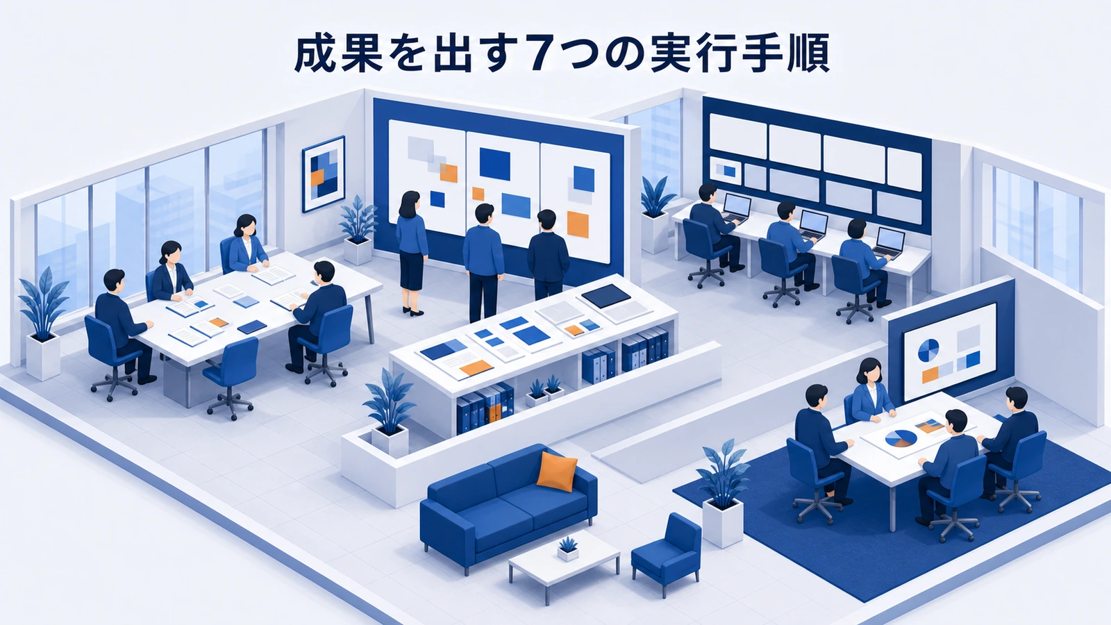 マーケティング成果を出す課題特定から改善までの7手順