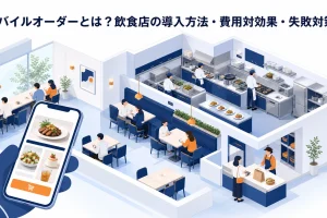 モバイルオーダーとは？飲食店の導入方法・費用対効果・失敗対策