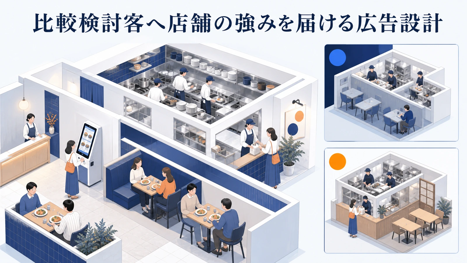 比較検討客へ店舗の強みを届ける広告設計