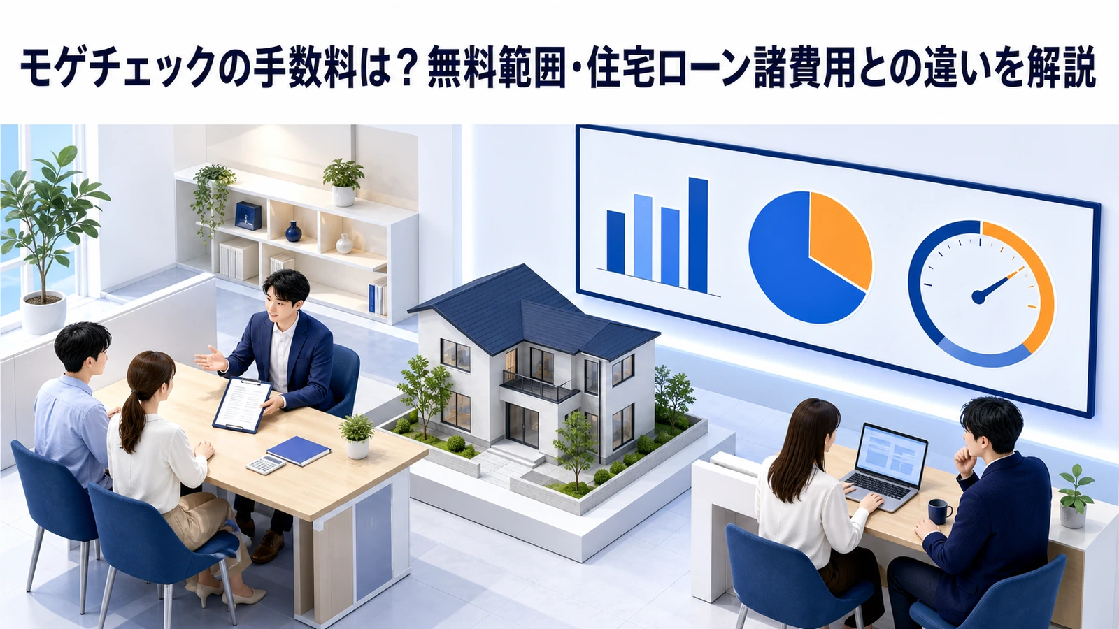 モゲチェックの手数料は？無料範囲・住宅ローン諸費用との違いを解説