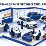 MOTA車買取へ加盟するには?確認項目・査定対応・成果KPIを解説