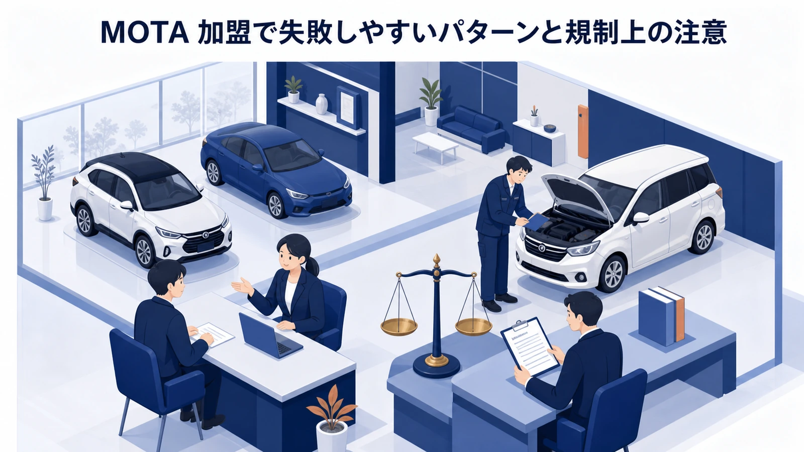 MOTA 加盟で失敗しやすいパターンと規制上の注意