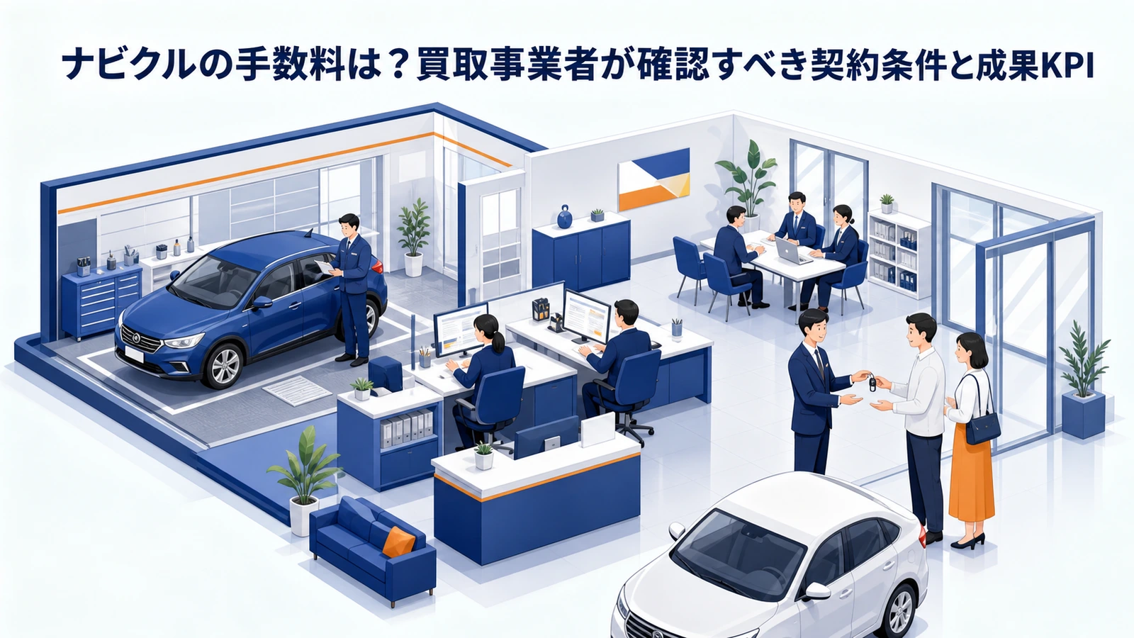 ナビクルの手数料は？買取事業者が確認すべき契約条件と成果KPI