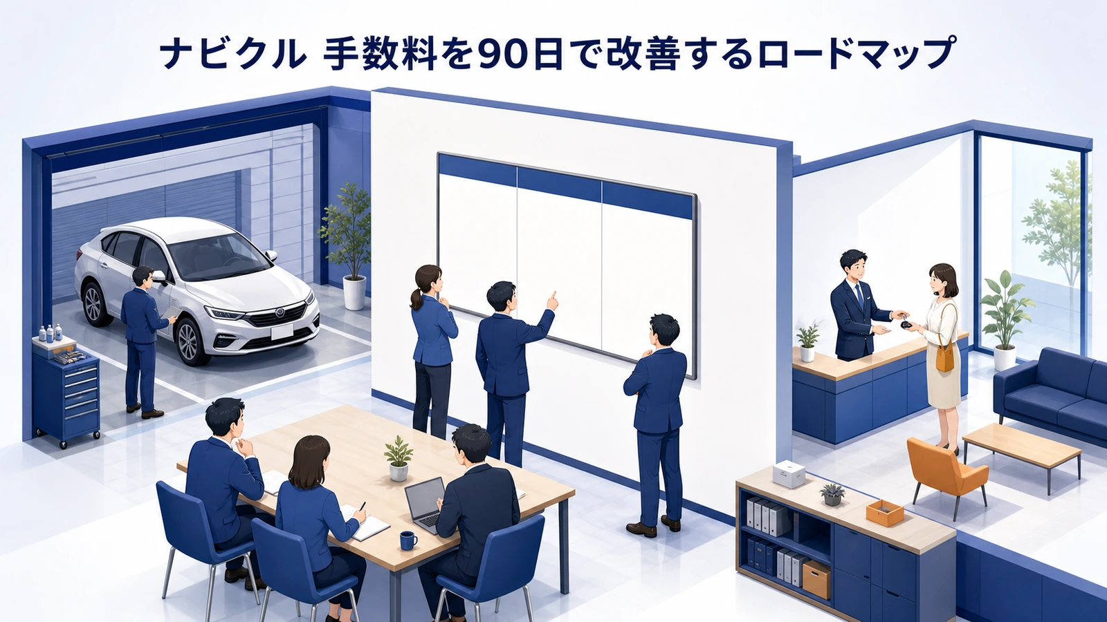 ナビクル 手数料を90日で改善するロードマップ