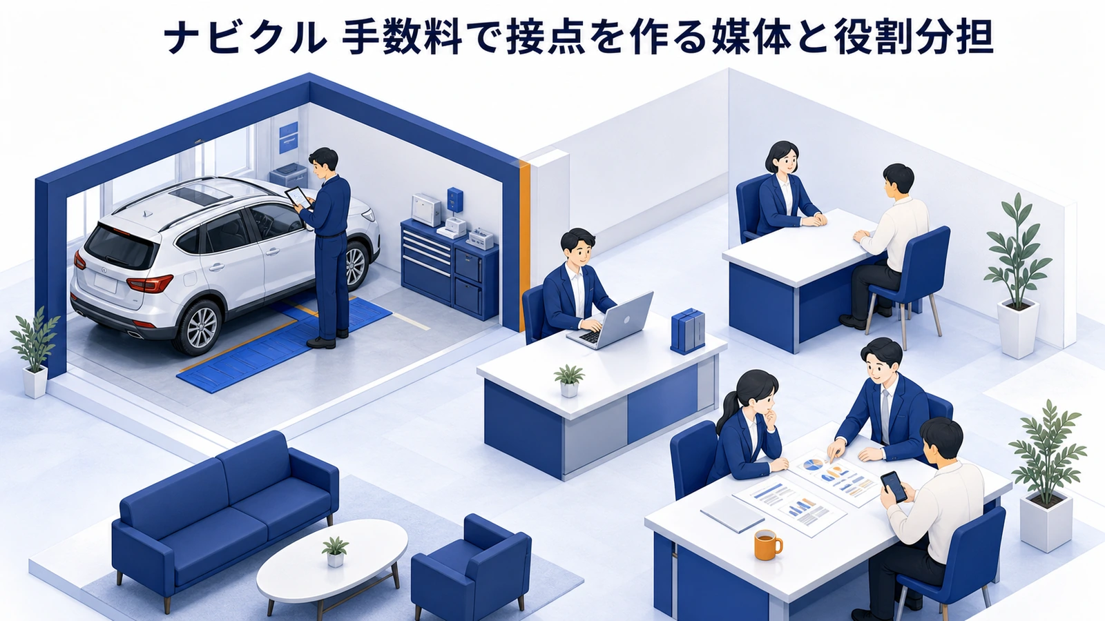 ナビクル 手数料で接点を作る媒体と役割分担