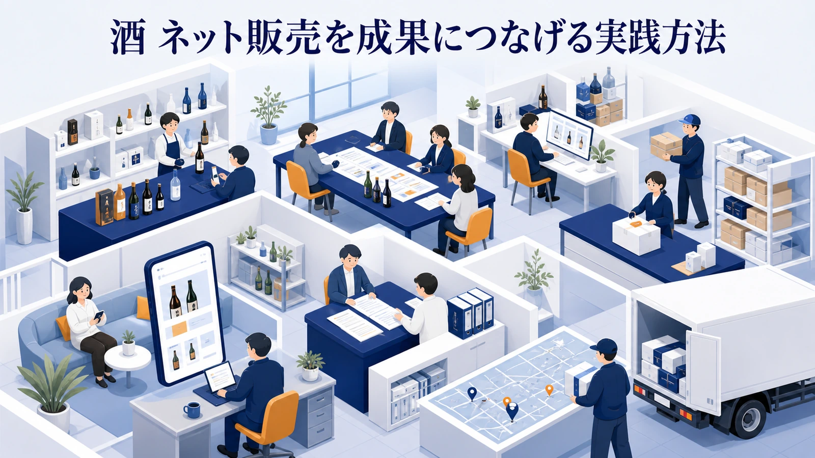 酒 ネット販売を成果につなげる実践方法