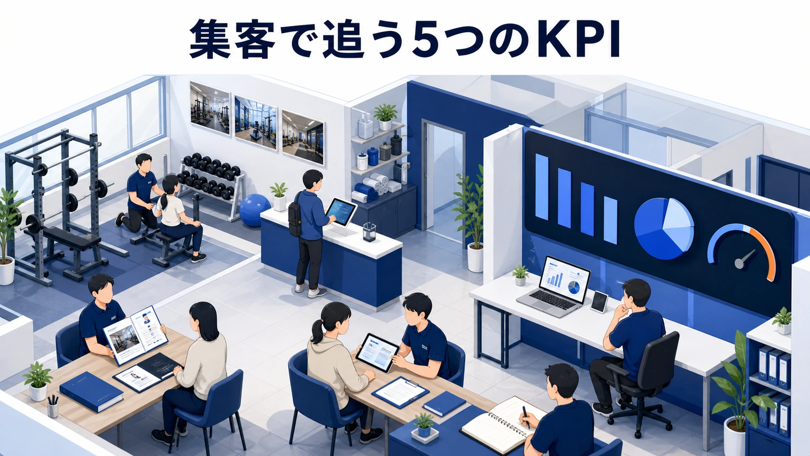 集客で追う5つのKPI