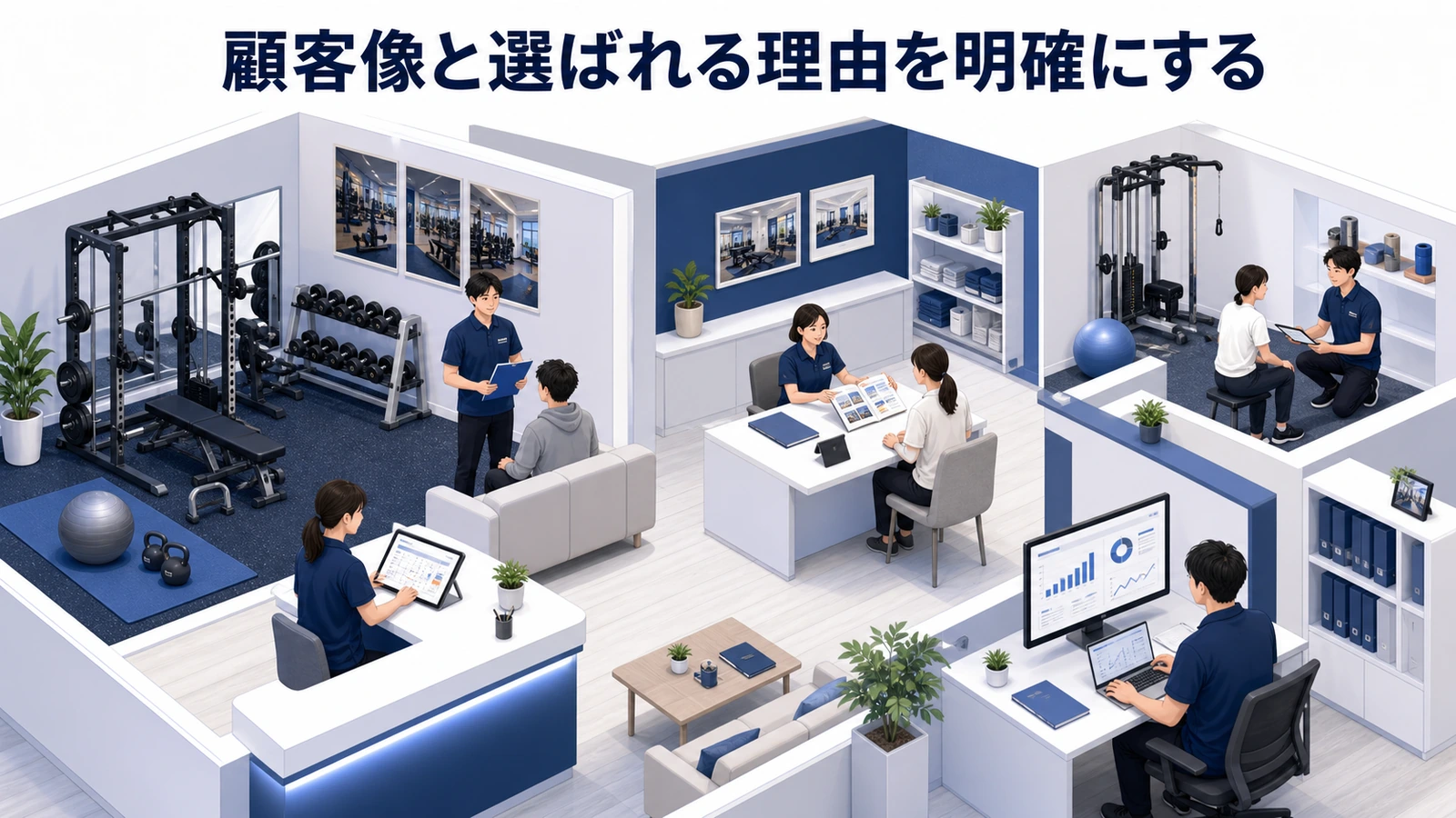 顧客像と選ばれる理由を明確にする