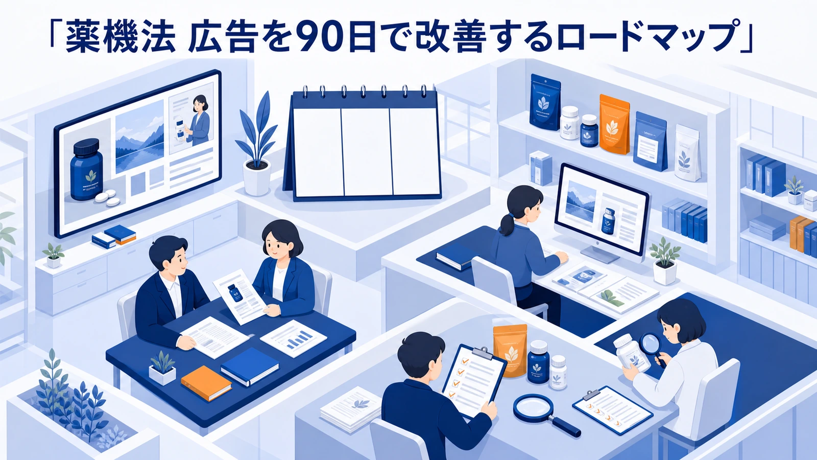薬機法 広告を90日で改善するロードマップ
